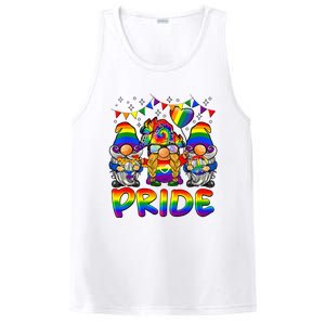 Cute Gay Bisexual Transsexual Gnomes LGBTQ Pride Ally PosiCharge Competitor Tank