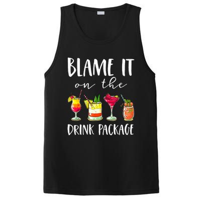 Cruise Gifts Blame It On The Drink Package PosiCharge Competitor Tank