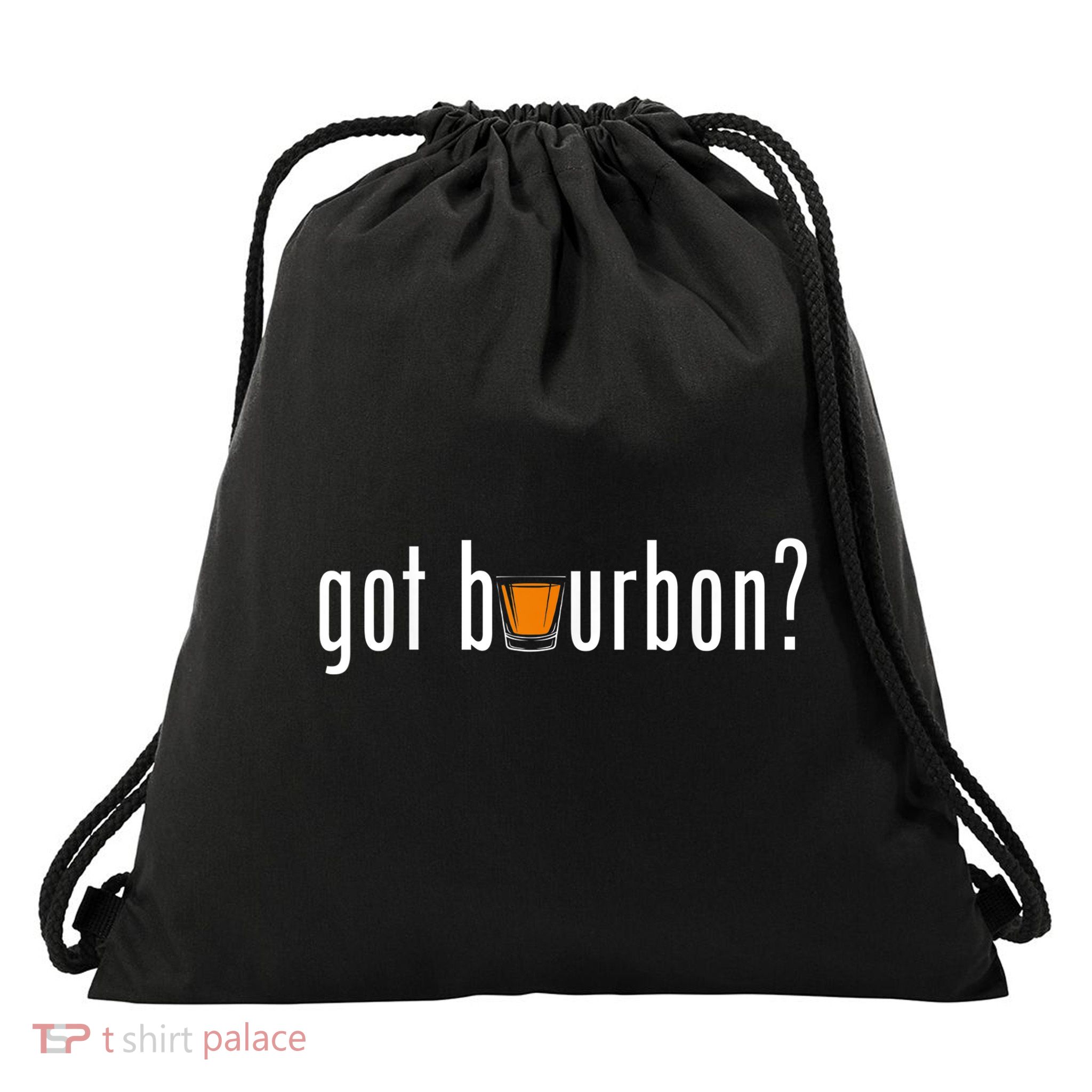 Cool Got Bourbon Drawstring Bag