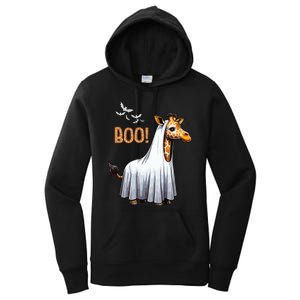 Cute Giraffe Boo Halloween Costume Zoo Lover Women's Pullover Hoodie