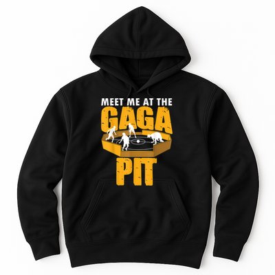 Cool Gaga Ball For Kids Funny Gaga Ball Pit Dodgeball Hoodie