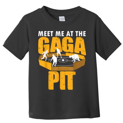 Cool Gaga Ball For Kids Funny Gaga Ball Pit Dodgeball Toddler T-Shirt