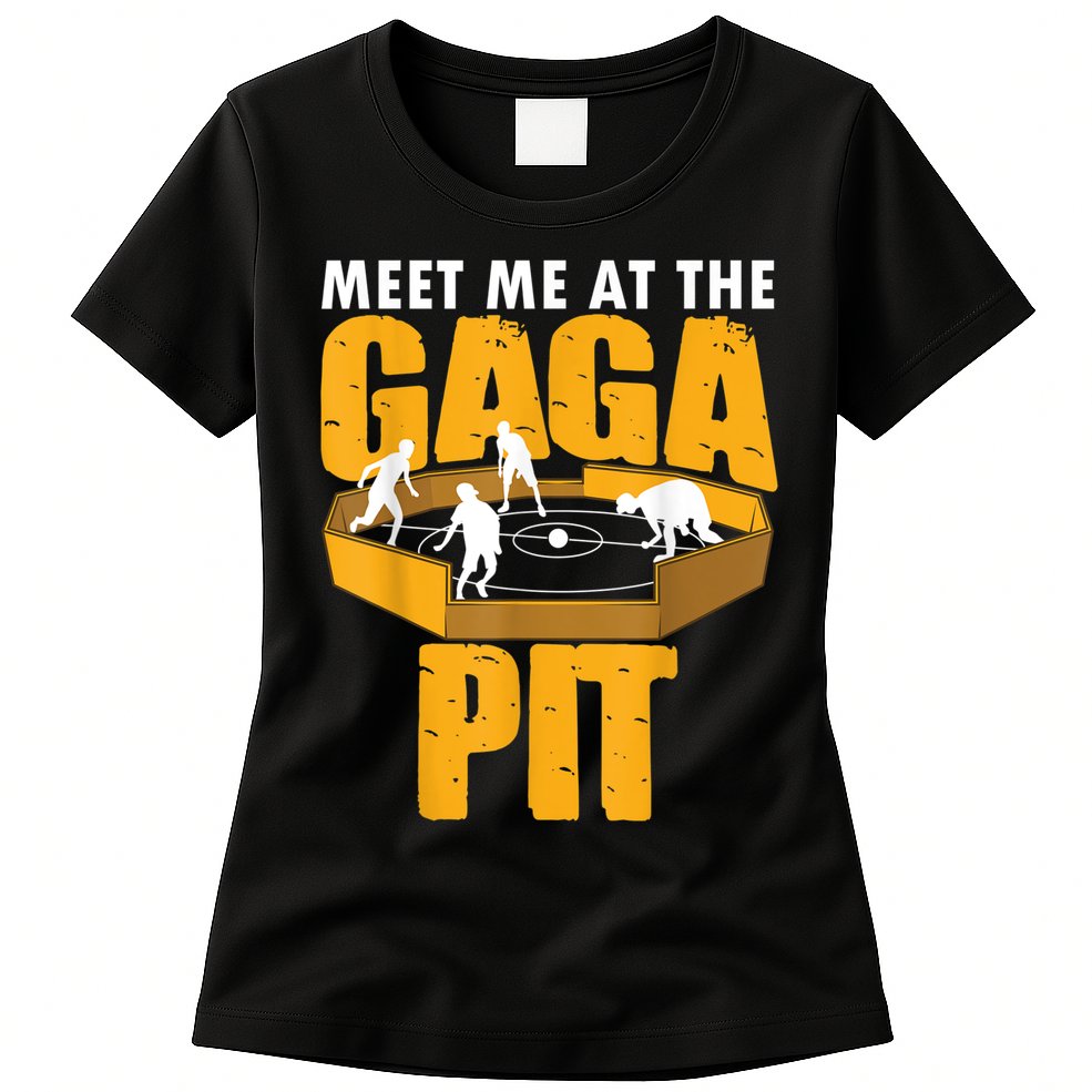 Cool Gaga Ball For Kids Funny Gaga Ball Pit Dodgeball Womens T-Shirt