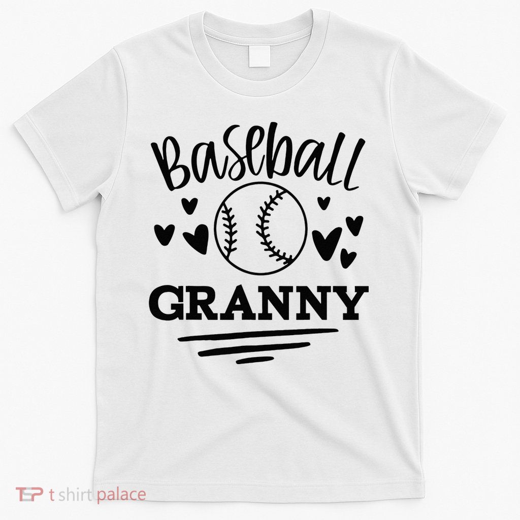 Cute Granny Baseball Granny T-Shirt