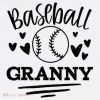 Cute Granny Baseball Granny T-Shirt
