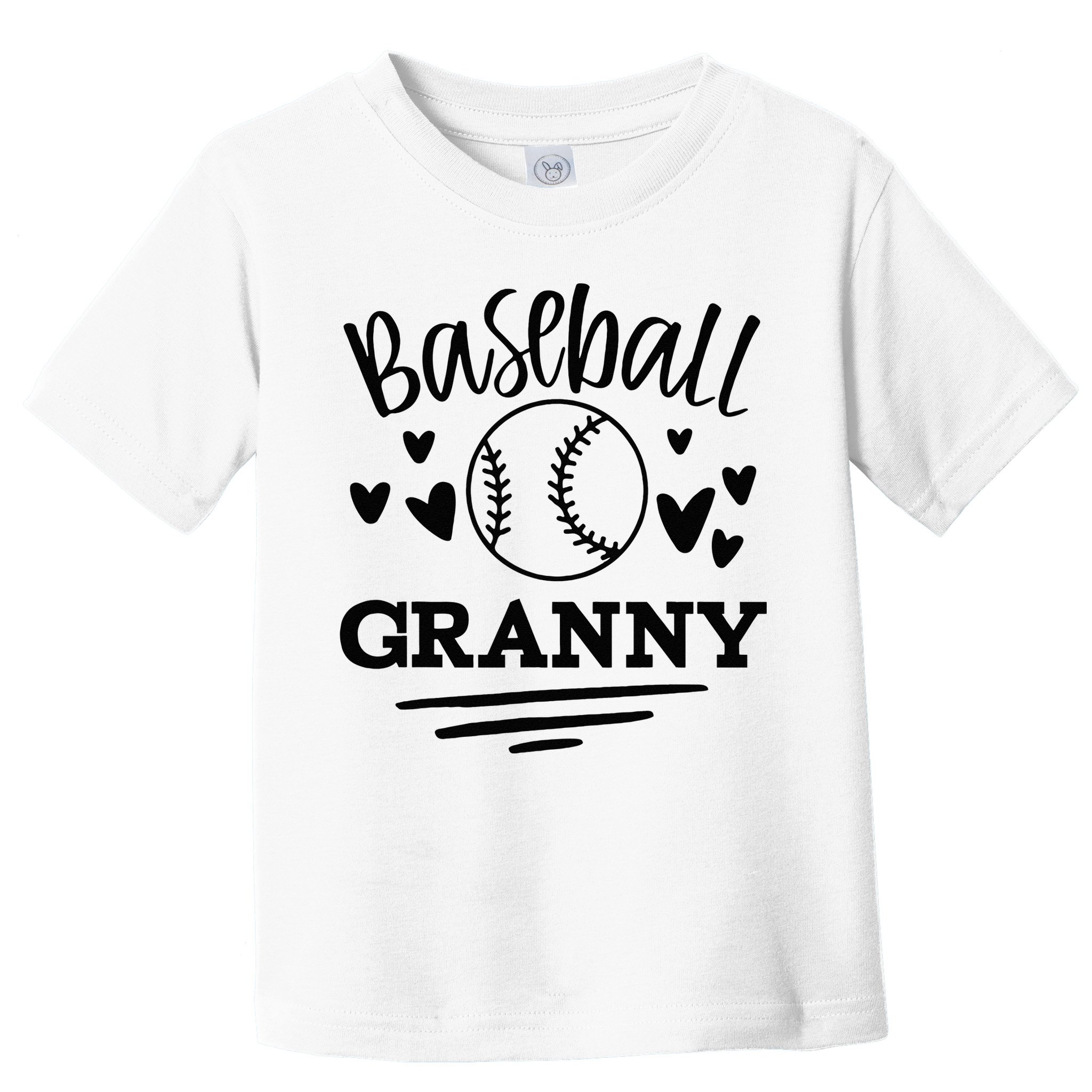 Cute Granny Baseball Granny Toddler T-Shirt