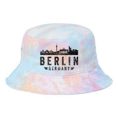 Capital Germany Berlin Souvenir Top Berlin Skyline Berlin Tie Dye Newport Bucket Hat