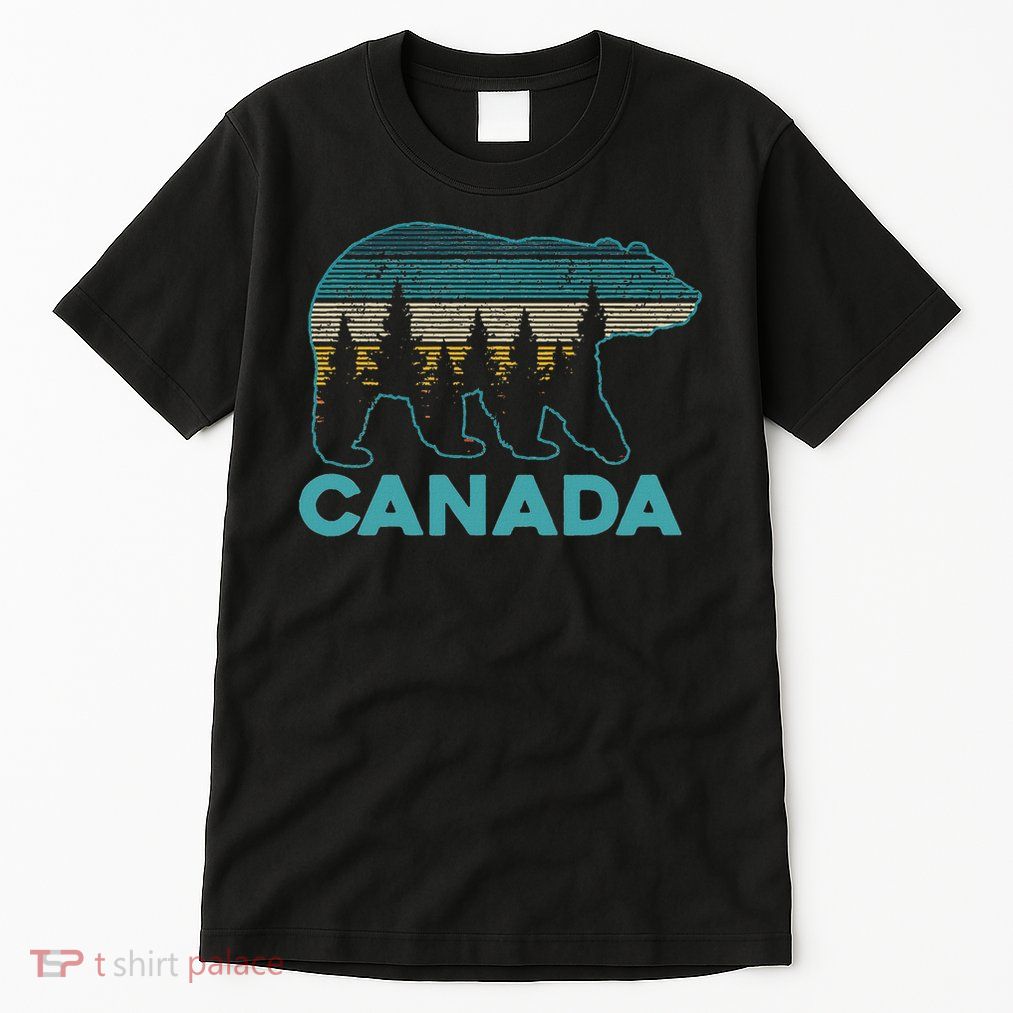 Canada Grizzly Bear Souvenir Tall T-Shirt