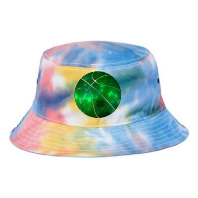 Clover Green Basketball Lover Tie Dye Newport Bucket Hat