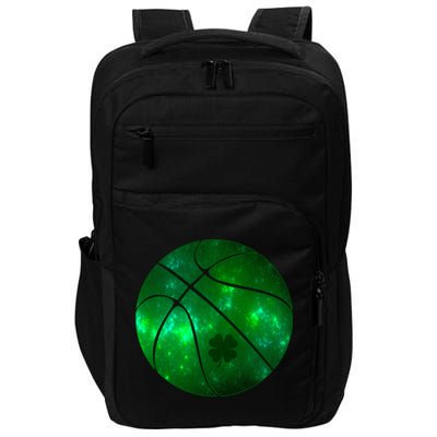 Clover Green Basketball Lover Impact Tech Backpack