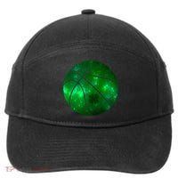 Clover Green Basketball Lover 7-Panel Snapback Hat