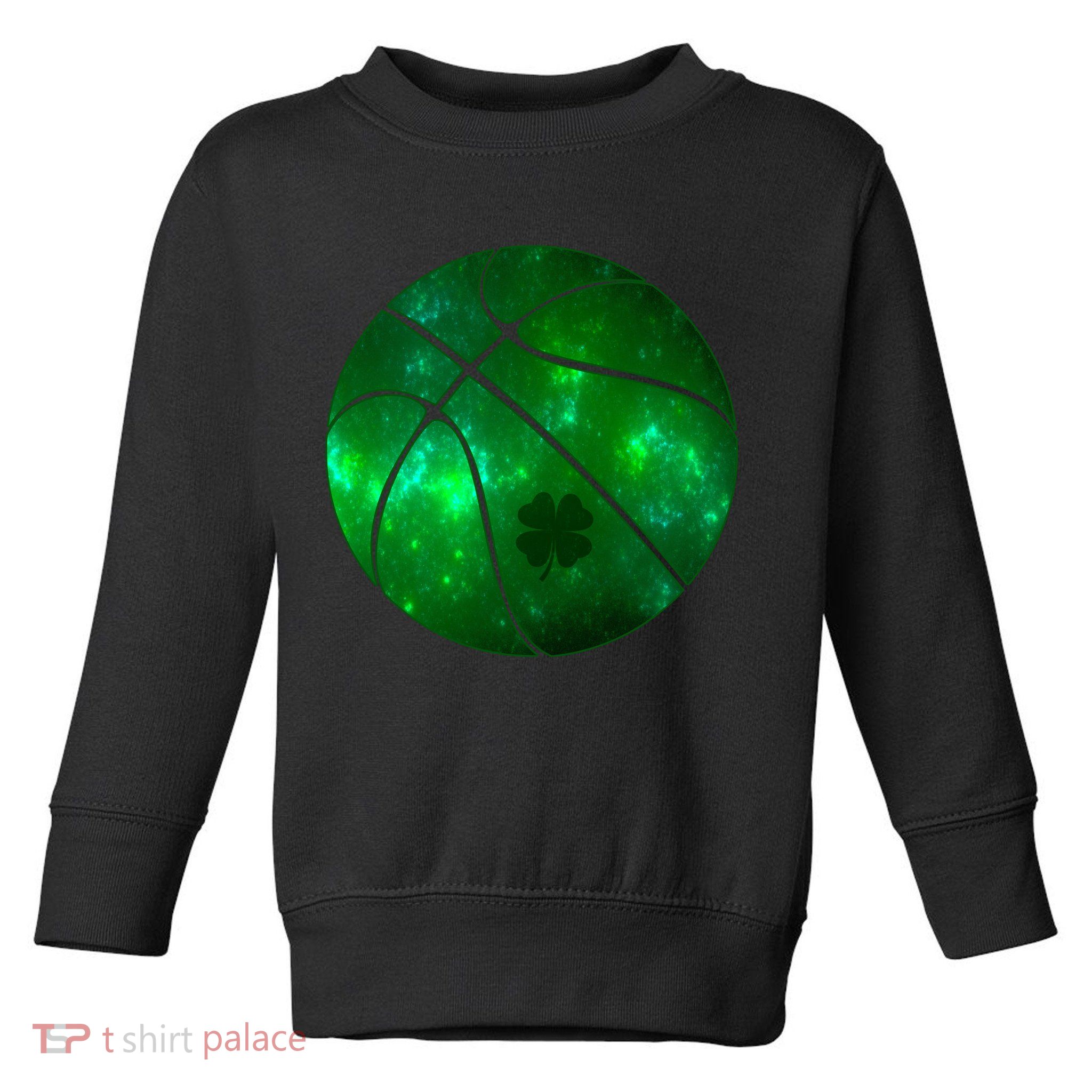 Clover Green Basketball Lover Toddler Sweatshirt