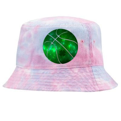 Clover Green Basketball Lover Tie-Dyed Bucket Hat