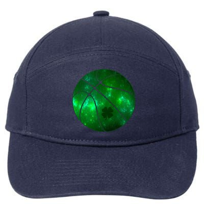 Clover Green Basketball Lover 7-Panel Snapback Hat