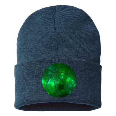 Clover Green Basketball Lover Sustainable Knit Beanie