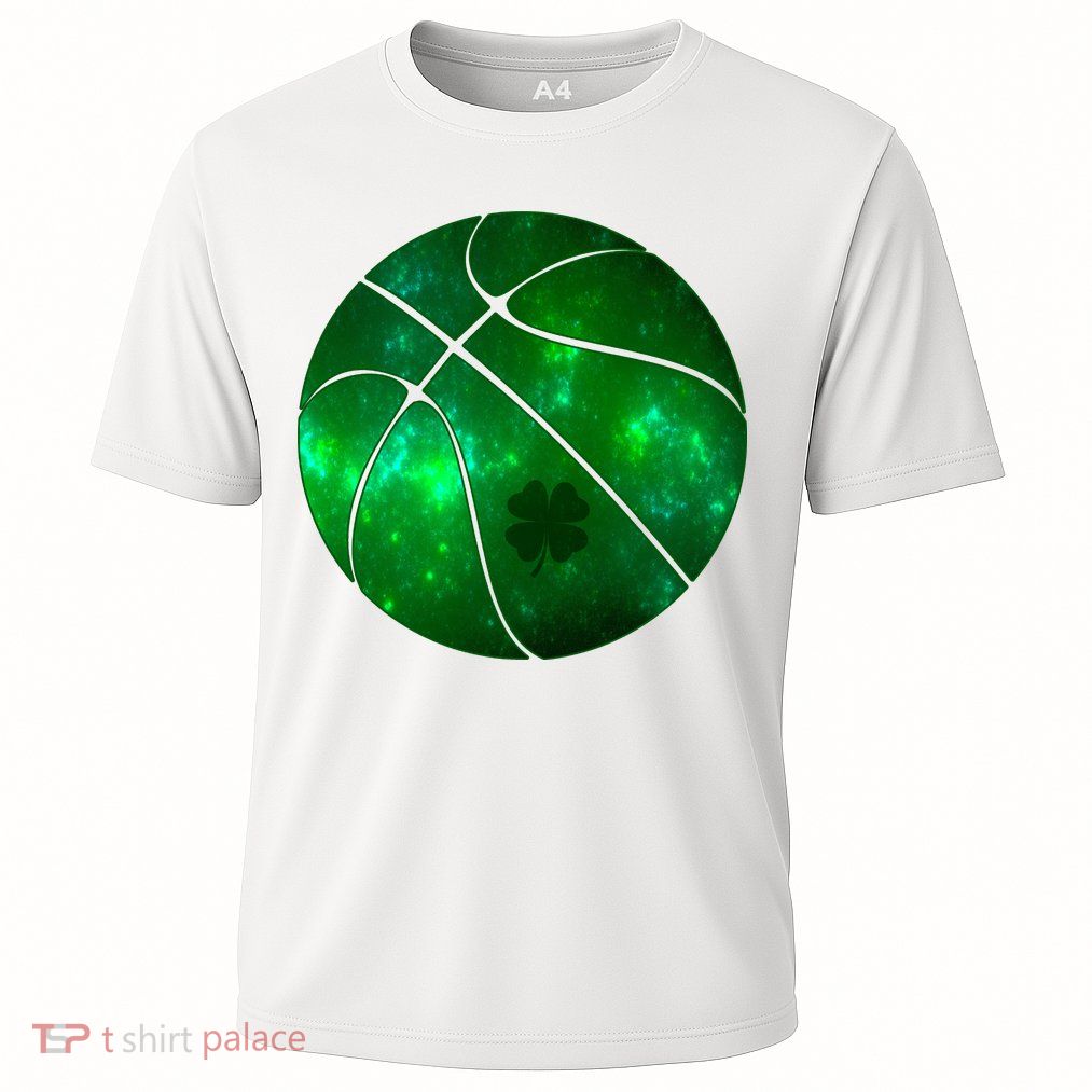 Clover Green Basketball Lover Performance Shirt