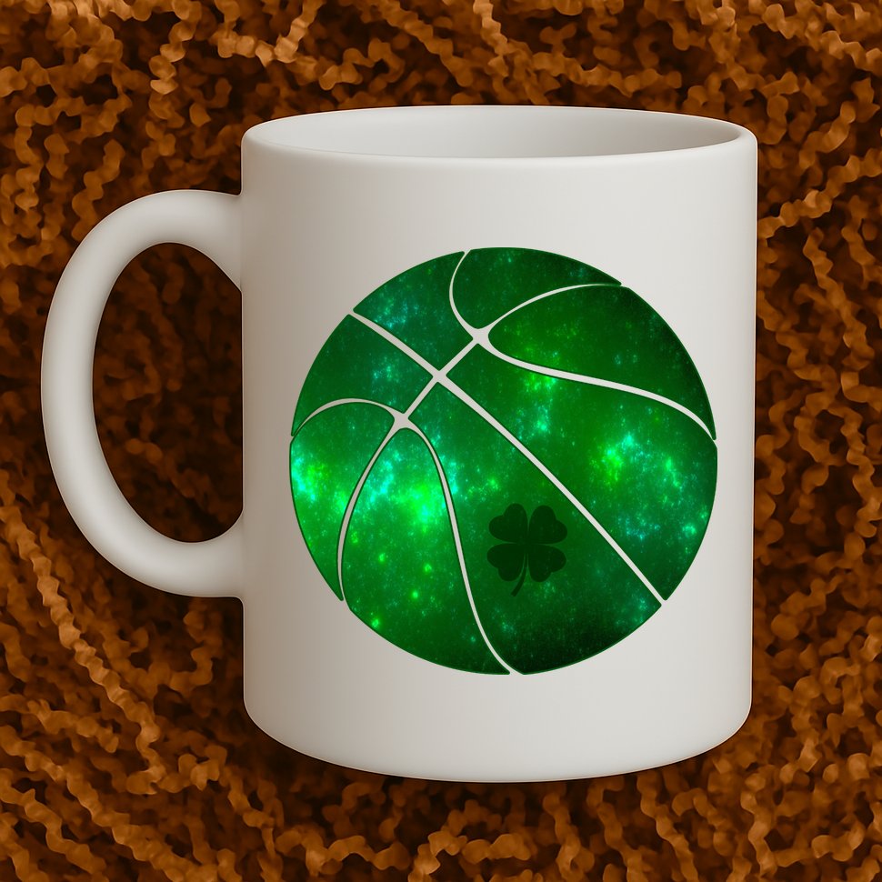 Clover Green Basketball Lover Mug