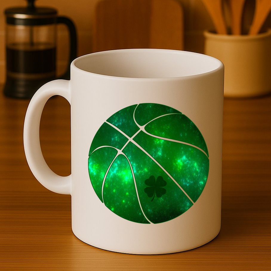 Clover Green Basketball Lover Mug