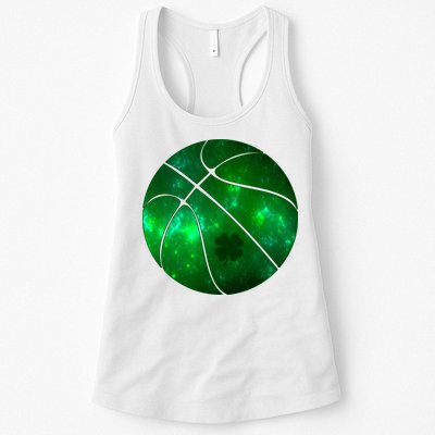 Clover Green Basketball Lover Womens Tank Top