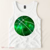 Clover Green Basketball Lover Tank Top