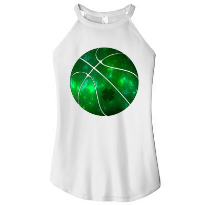 Clover Green Basketball Lover Women’s Perfect Tri Rocker Tank