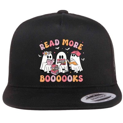 Cute Ghost Book Read More Books Funny Teachers Halloween Flatbill Hat
