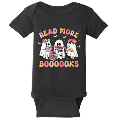 Cute Ghost Book Read More Books Funny Teachers Halloween Baby Bodysuit