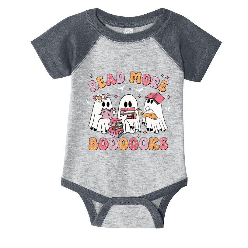 Cute Ghost Book Read More Books Funny Teachers Halloween Infant Baby Jersey Bodysuit