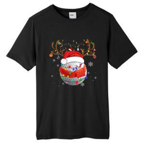 Christmas Golf Ball Santa Hat Funny Xmas Pajama Matching Cool Gift Tall Fusion ChromaSoft Performance T-Shirt