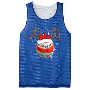 Christmas Golf Ball Santa Hat Funny Xmas Pajama Matching Cool Gift Mesh Reversible Basketball Jersey Tank