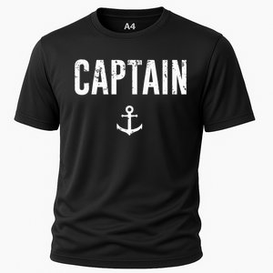 Captain Gift Boat Owner Novelty Gift Cooling Performance Crew T-Shirt