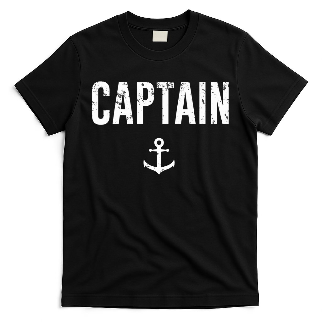 Captain Gift Boat Owner Novelty Gift T-Shirt