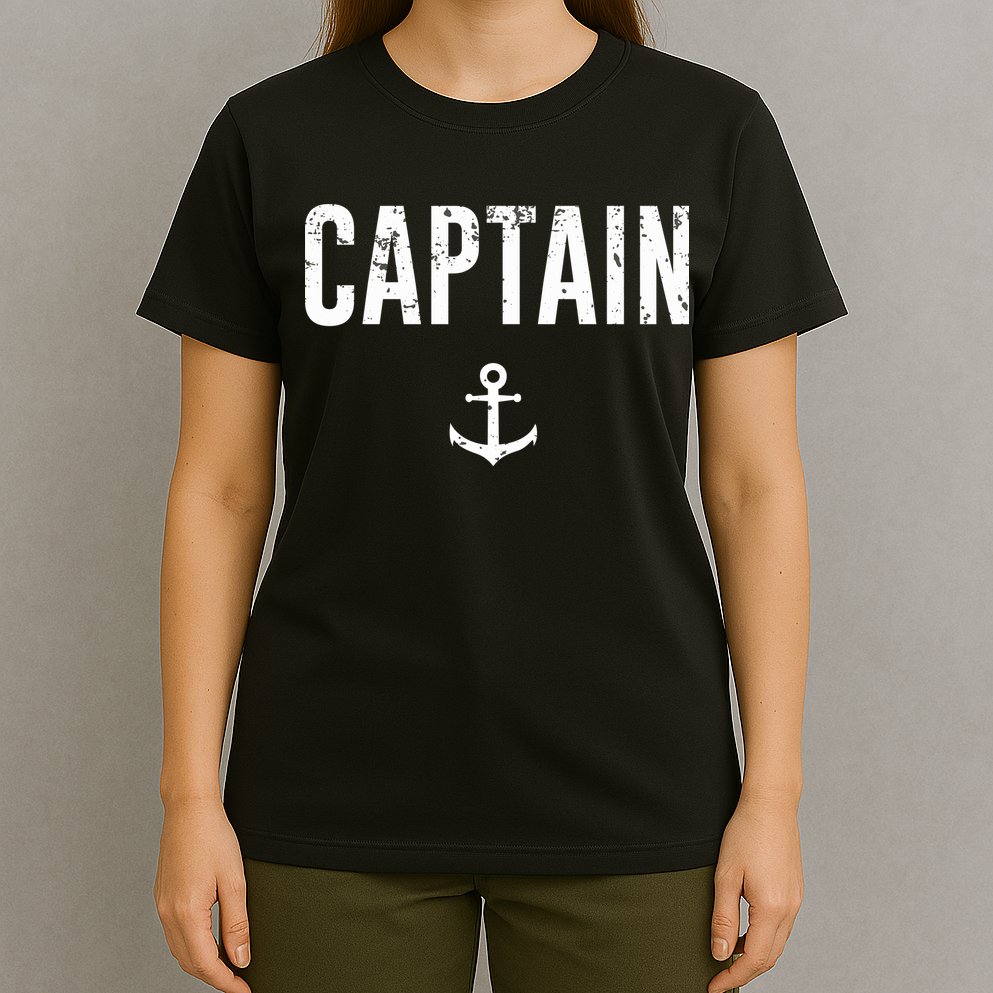 Captain Gift Boat Owner Novelty Gift T-Shirt