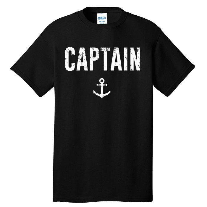 Captain Gift Boat Owner Novelty Gift Tall T-Shirt