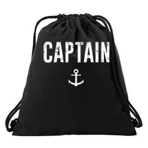 Captain Gift Boat Owner Novelty Gift Drawstring Bag