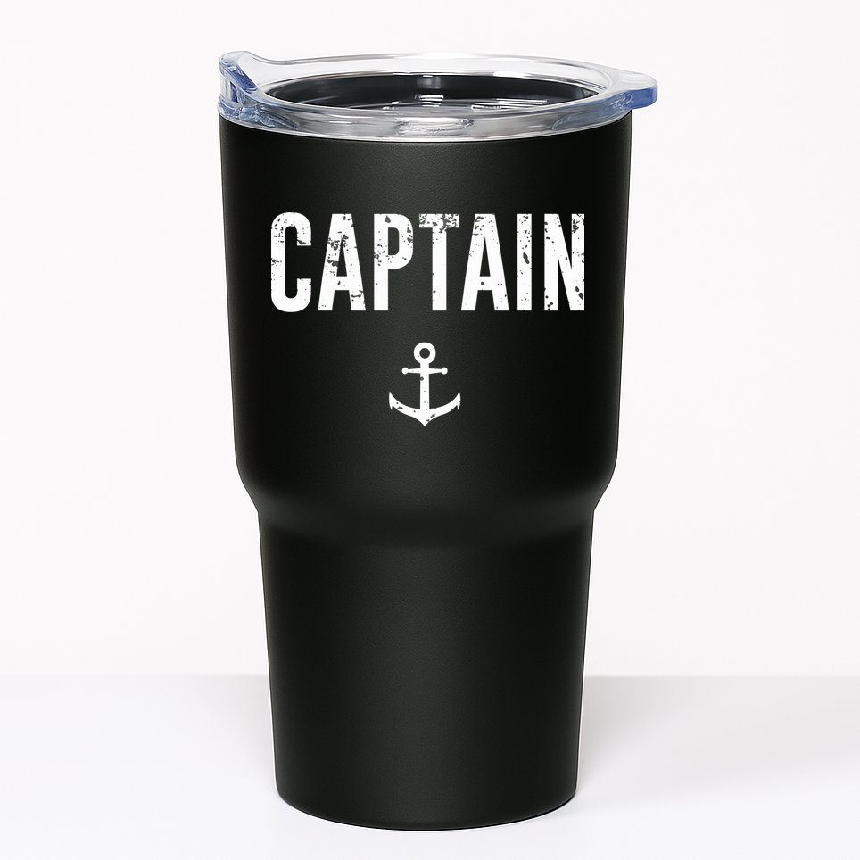 Captain Gift Boat Owner Novelty Gift Tumbler