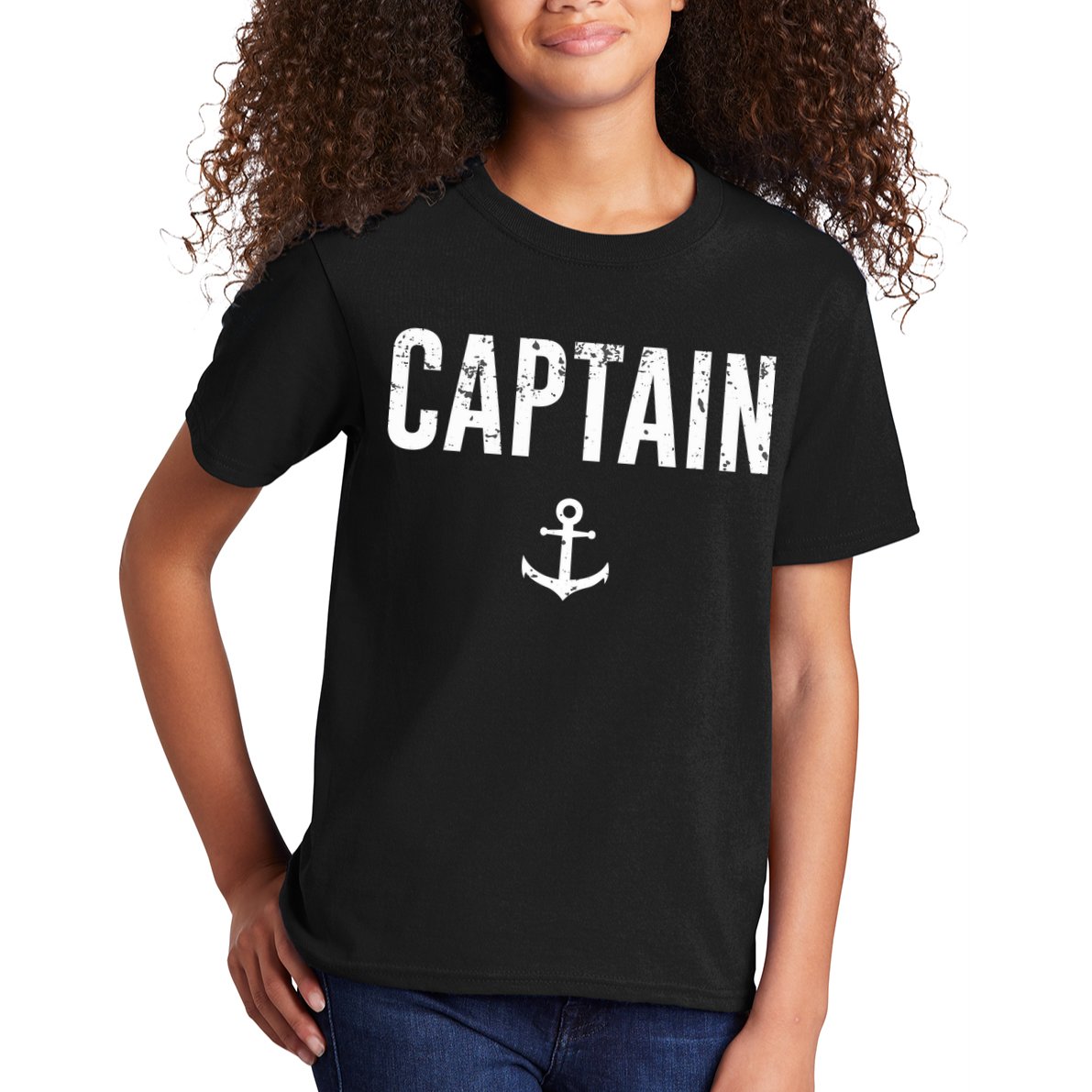 Captain Gift Boat Owner Novelty Gift Kids T-Shirt