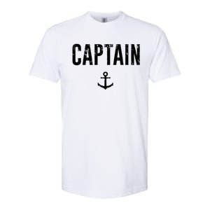 Captain Gift Boat Owner Novelty Gift Softstyle CVC T-Shirt