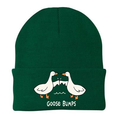 Cute Goose Bumps Funny Animal Pun Lover Knit Cap Winter Beanie