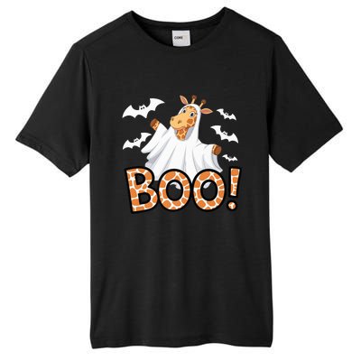 Cute Giraffe Boo Halloween Costume Zoo Lover Happy Halloween Custome Tall Fusion ChromaSoft Performance T-Shirt