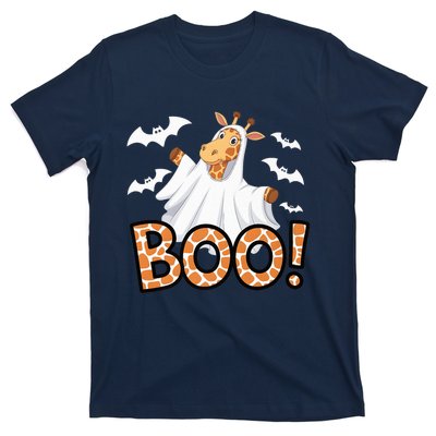 Cute Giraffe Boo Halloween Costume Zoo Lover Happy Halloween Custome T-Shirt