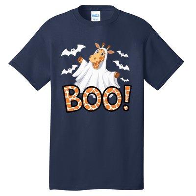 Cute Giraffe Boo Halloween Costume Zoo Lover Happy Halloween Custome Tall T-Shirt