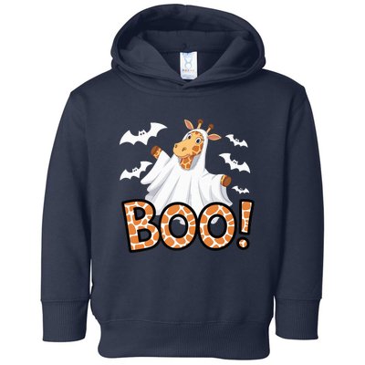 Cute Giraffe Boo Halloween Costume Zoo Lover Happy Halloween Custome Toddler Hoodie