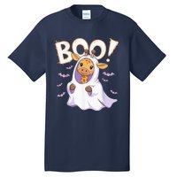 Cute Giraffe Boo Halloween Costume Zoo Lover Happy Halloween Tall T-Shirt