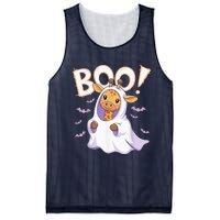 Cute Giraffe Boo Halloween Costume Zoo Lover Happy Halloween Mesh Reversible Basketball Jersey Tank