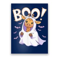 Cute Giraffe Boo Halloween Costume Zoo Lover Happy Halloween Poster