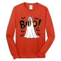 Cute Giraffe Boo Halloween Costume Zoo Lover Happy Boo Halloween Tall Long Sleeve T-Shirt