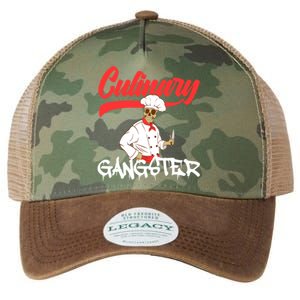 Culinary Gangster Bone Skull Swag Dope Collection Funny Gift Legacy Tie Dye Trucker Hat