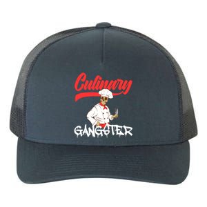 Culinary Gangster Bone Skull Swag Dope Collection Funny Gift Yupoong Adult 5-Panel Trucker Hat