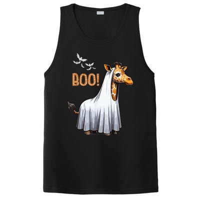 Cute Giraffe Boo Halloween Costume Zoo Lover PosiCharge Competitor Tank